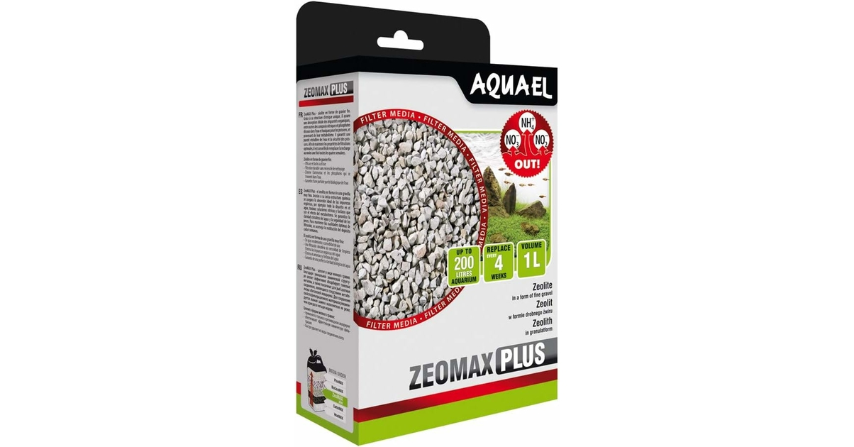 AQUAEL ZeoMAX Plus 1L zéolithe de filtration haute qualité pour